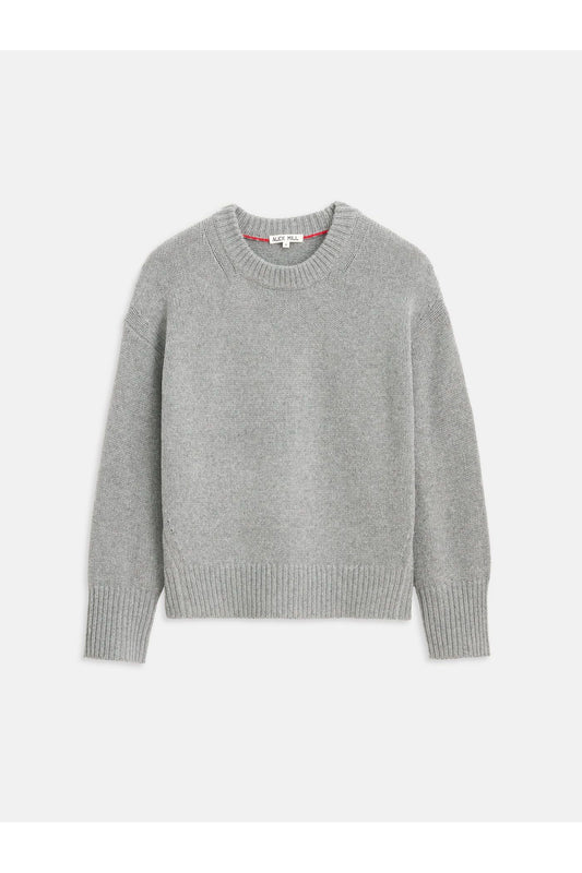 Nottinghill Wool Sweater - Mid Grey - DUNE + SALT