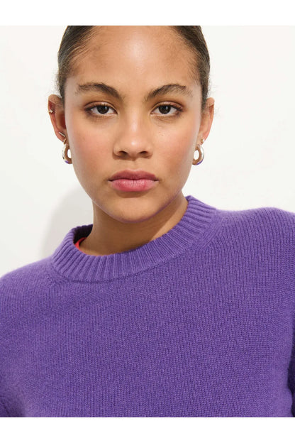 Marais Cashmere Crewneck Sweater - Periwinkle - DUNE + SALT