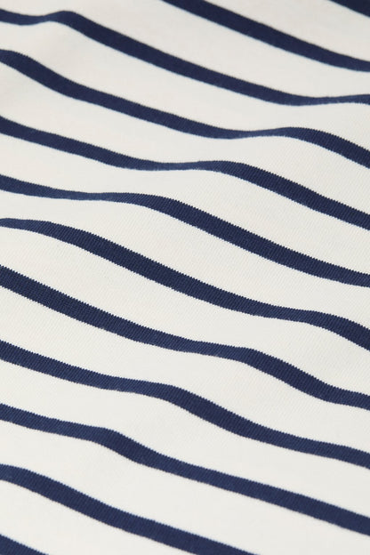 Cotton Striped T-Shirt - Ivory - DUNE + SALT