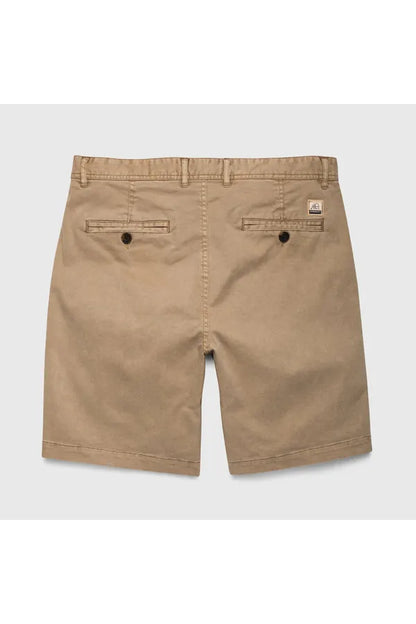 Andrew Stretch Twill Short - Chinchilla - DUNE + SALT