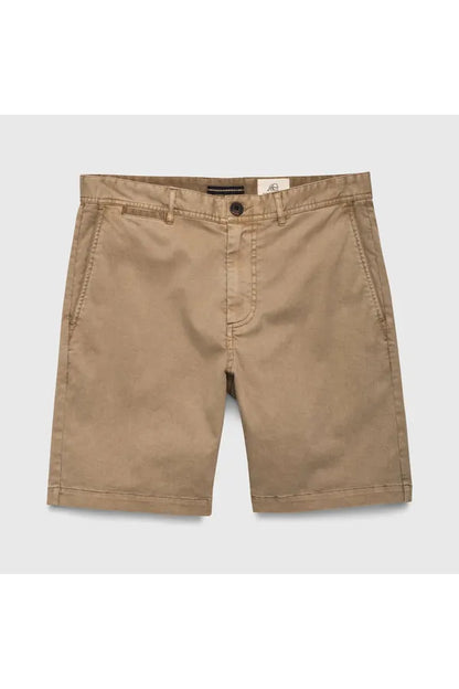 Andrew Stretch Twill Short - Chinchilla - DUNE + SALT
