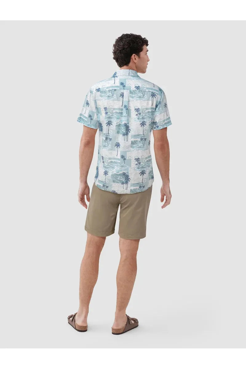 Andrew Stretch Twill Short - Chinchilla - DUNE + SALT