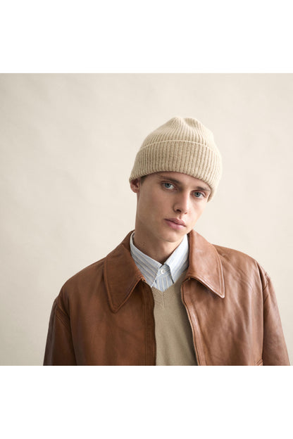 Wool Beanie - Sand - DUNE + SALT
