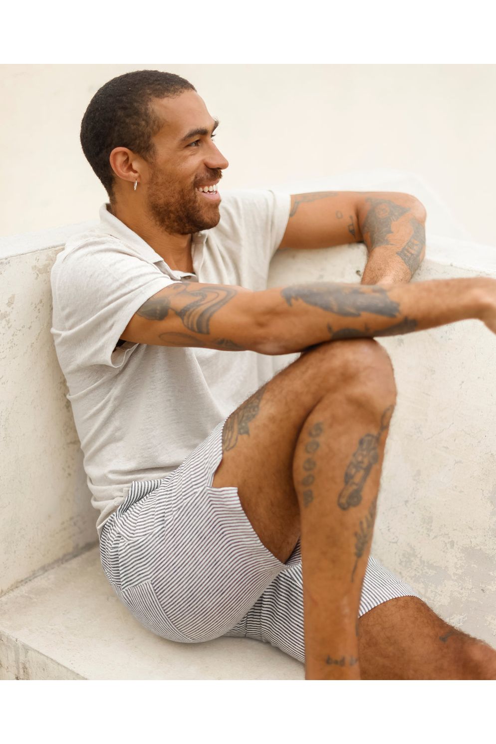 Bo Shorts - Lines - DUNE + SALT