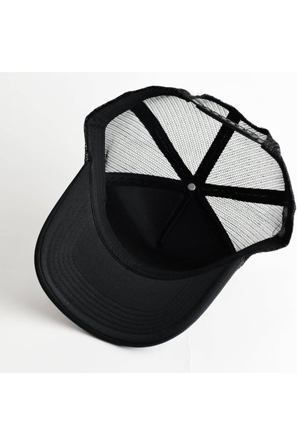 Après Ski Recycled Trucker Hat - Black - DUNE + SALT