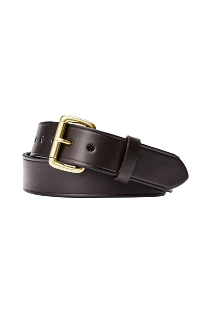 1 1/2" Bridle Leather Belt - Brown - DUNE + SALT