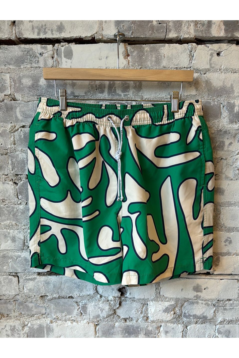 Swim Shorts with Print - Botanic Green - DUNE + SALT