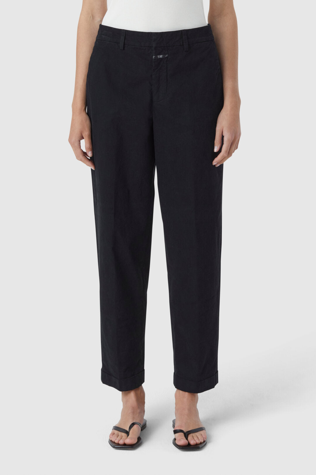 Auckley Organic Cotton Pant - Black - DUNE + SALT