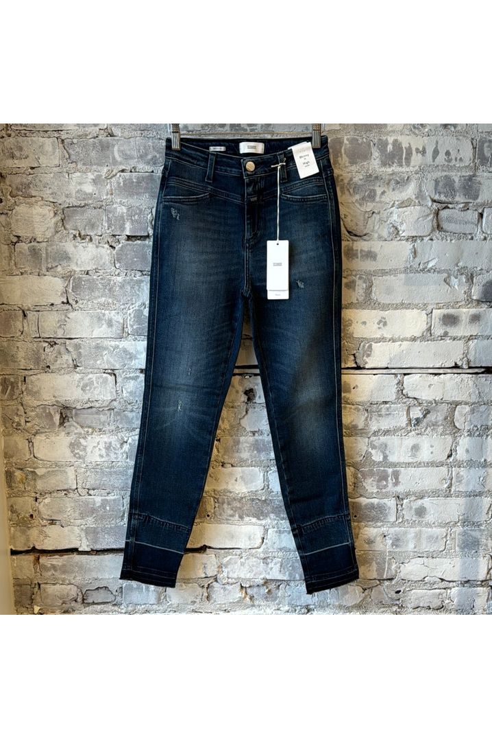 Skinny Pusher Super Stretch Denim - Dark Blue - DUNE + SALT