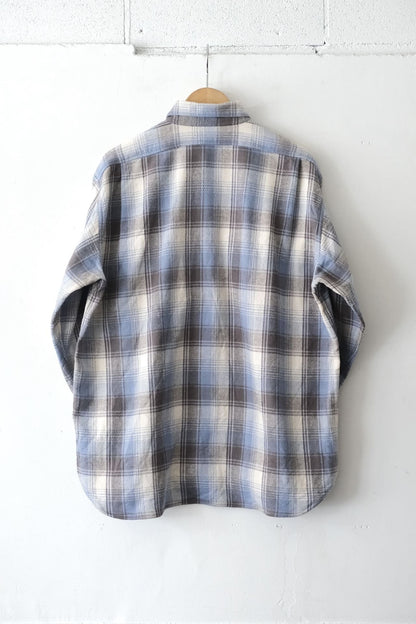 Fatigue Flannel Shirt - Blue Check