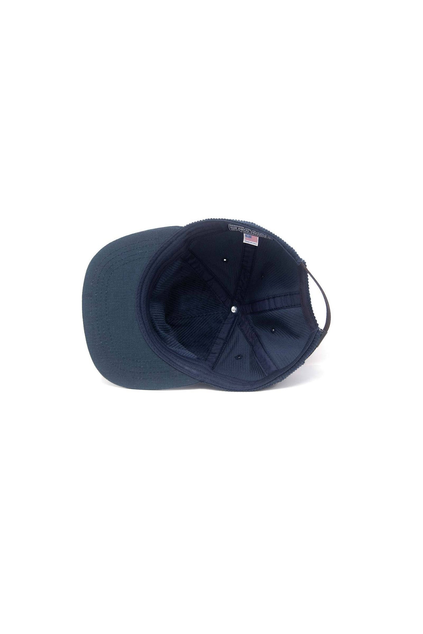 Pacific Strapback Cord Hat - Navy