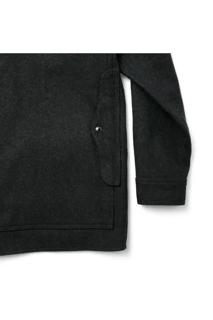 Mackinaw Wool Cruiser Jacket - Black - DUNE + SALT