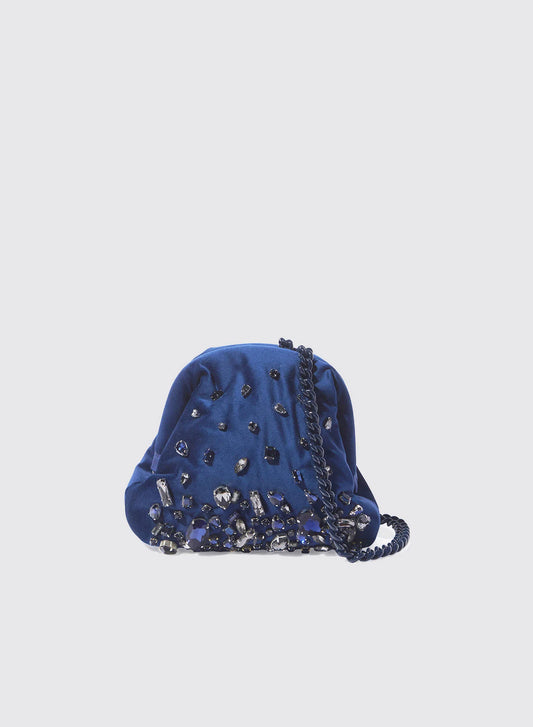 Pepita Clutch - Blue