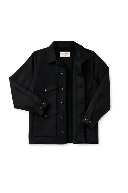 Mackinaw Wool Cruiser Jacket - Dark Navy - DUNE + SALT