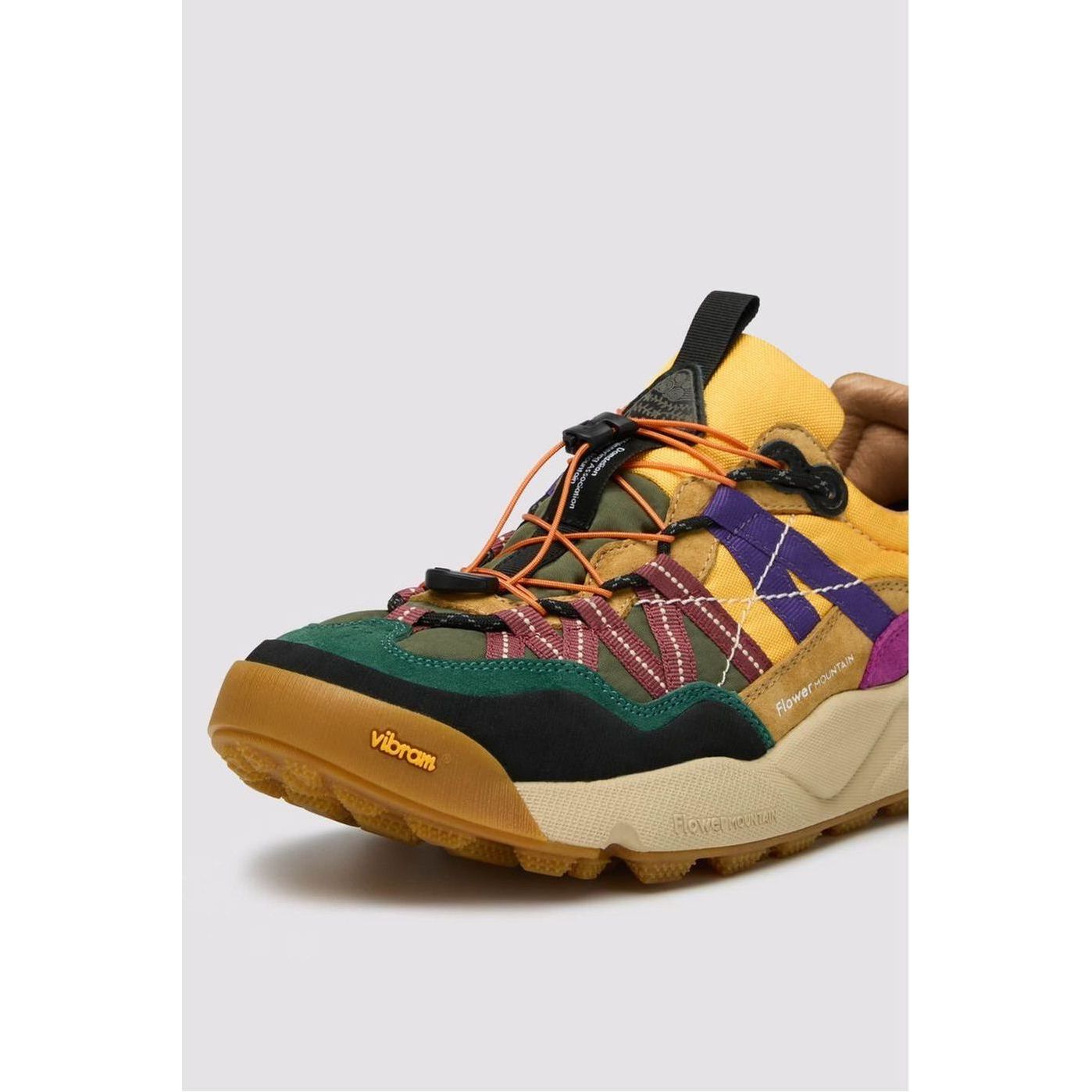 Iwano Uni Sneaker Brown/Yellow/Natural 42