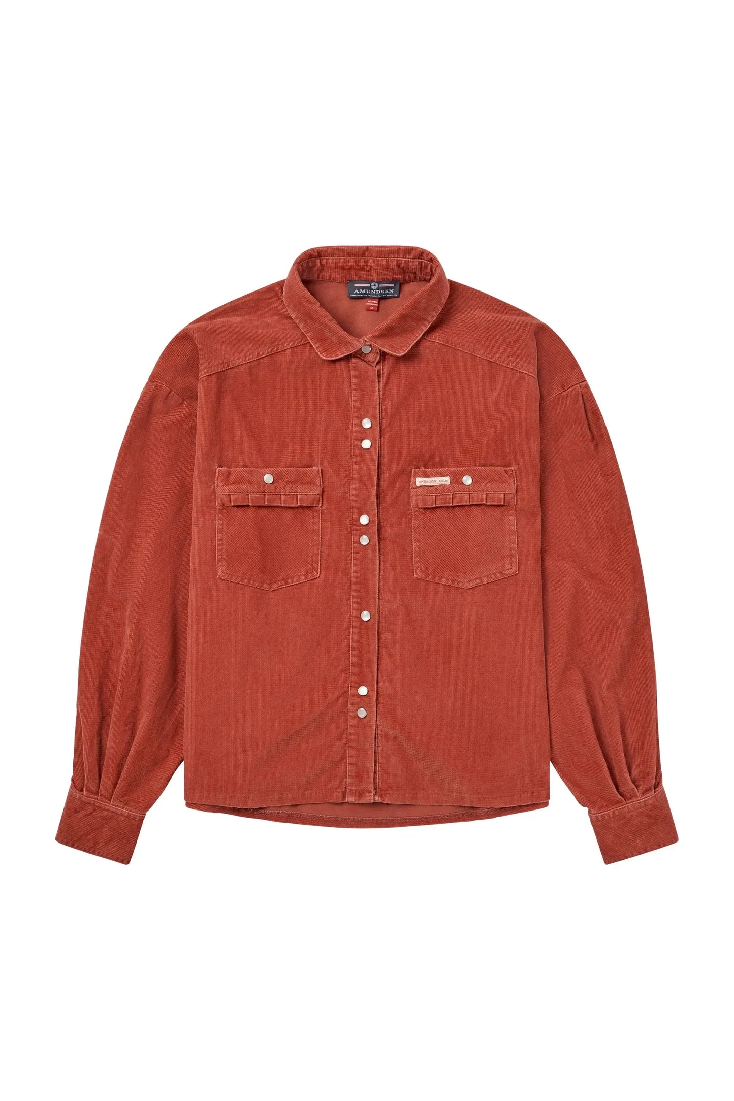 Women's Wild Velvet Shirt - Terra Red - DUNE + SALT