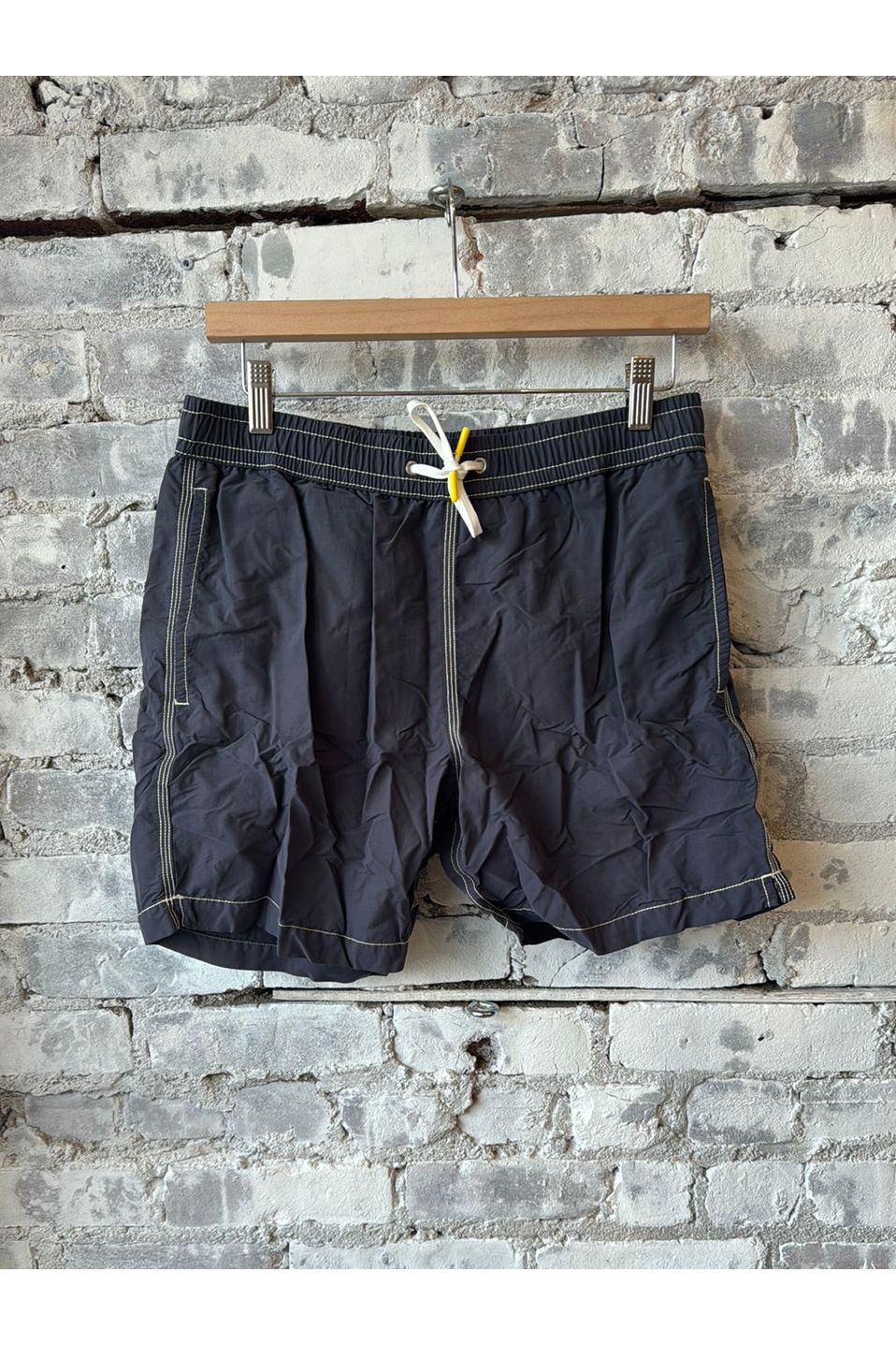 Classic Woven Swim Short - Charcoal - DUNE + SALT