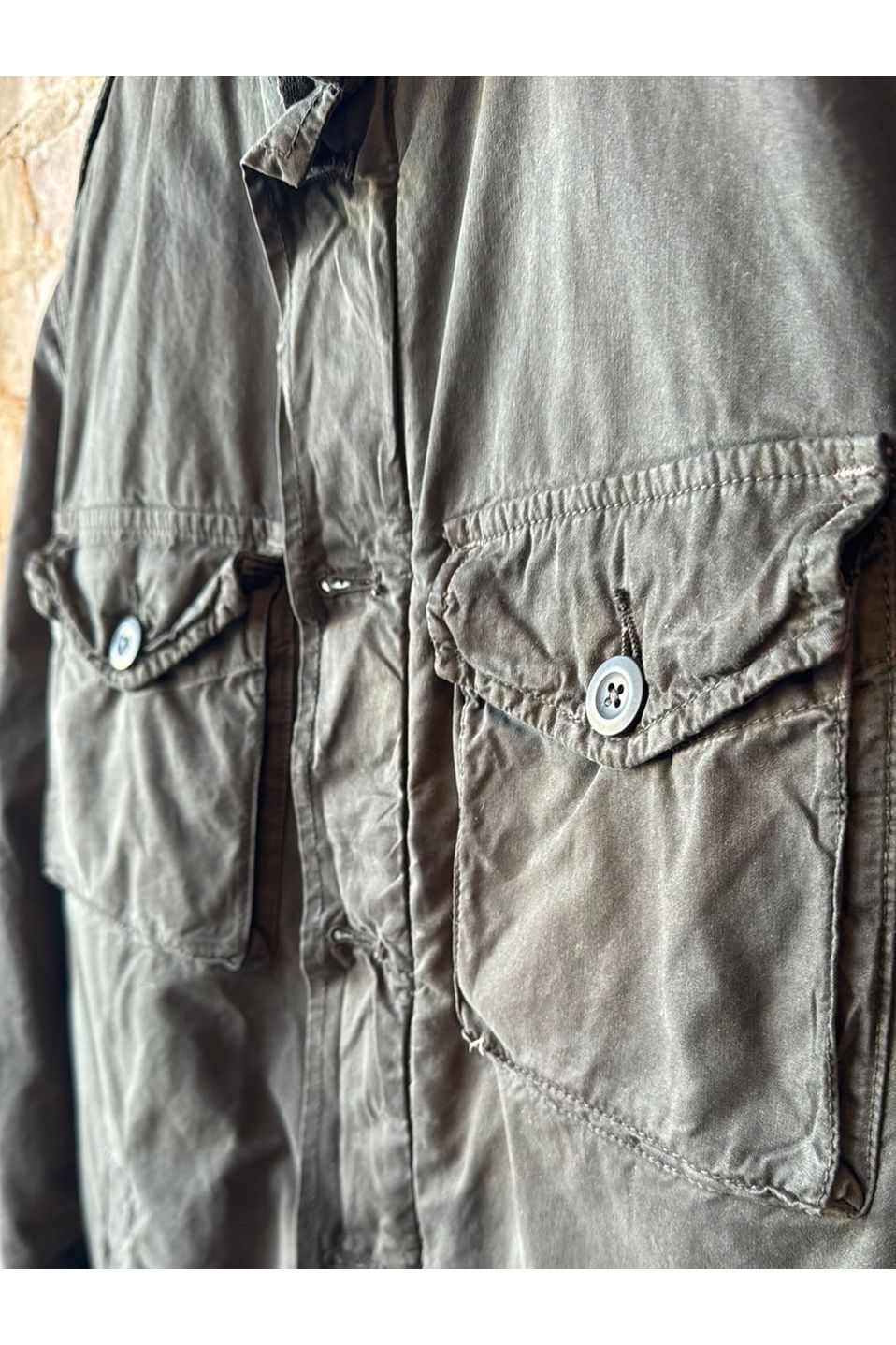 Jonah Military Jacket - Charcoal Grey - DUNE + SALT