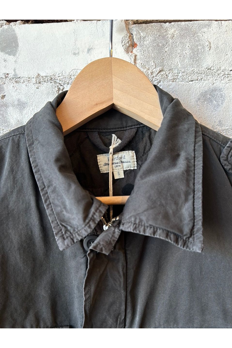 Jonah Military Jacket - Charcoal Grey - DUNE + SALT
