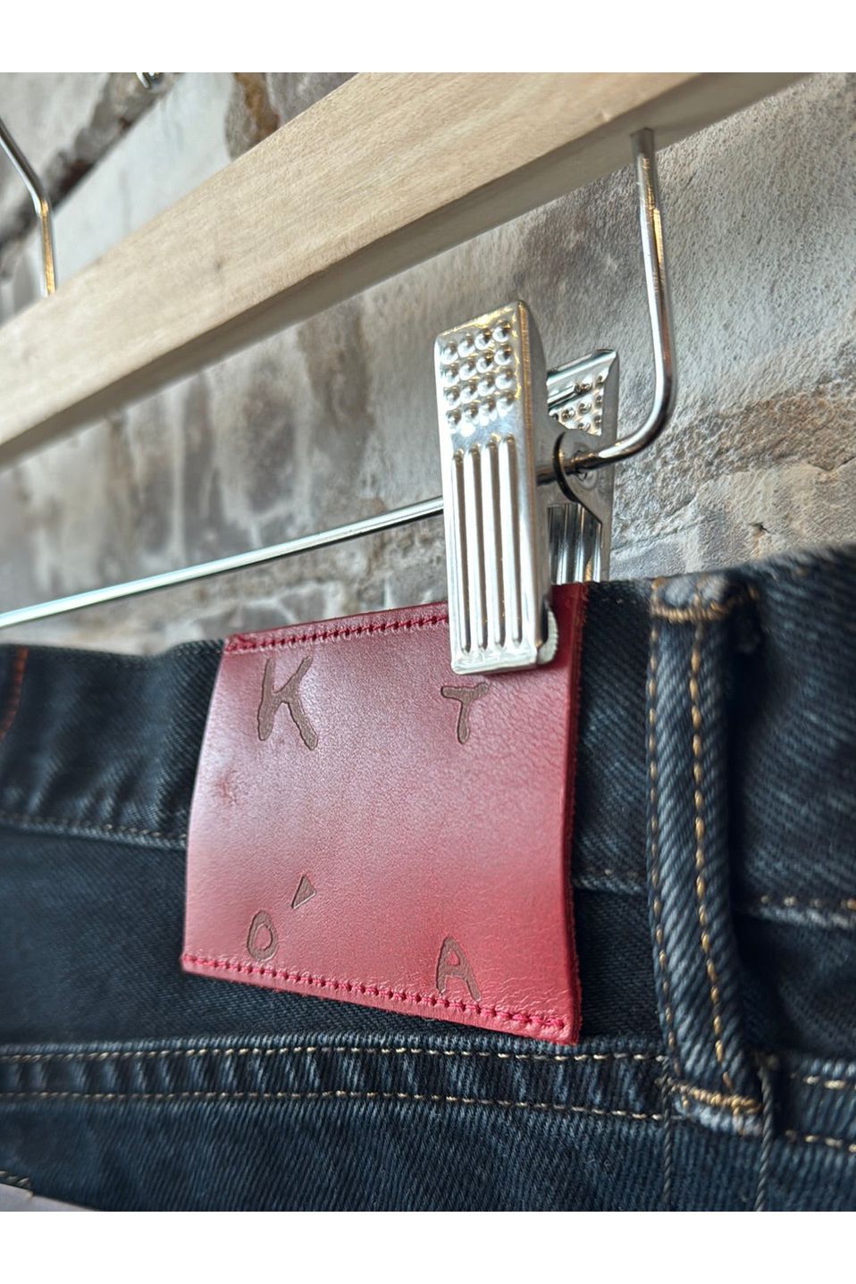 The Pen Slim 12.5 OZ Natural Slub - Miles - DUNE + SALT