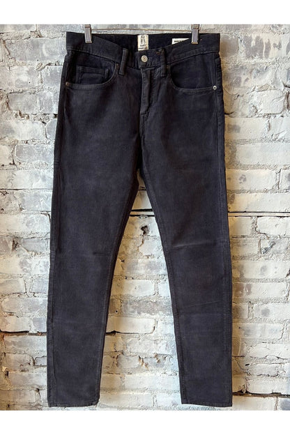 The Pen Slim Stretch 16w Corduroy - Charcoal - DUNE + SALT