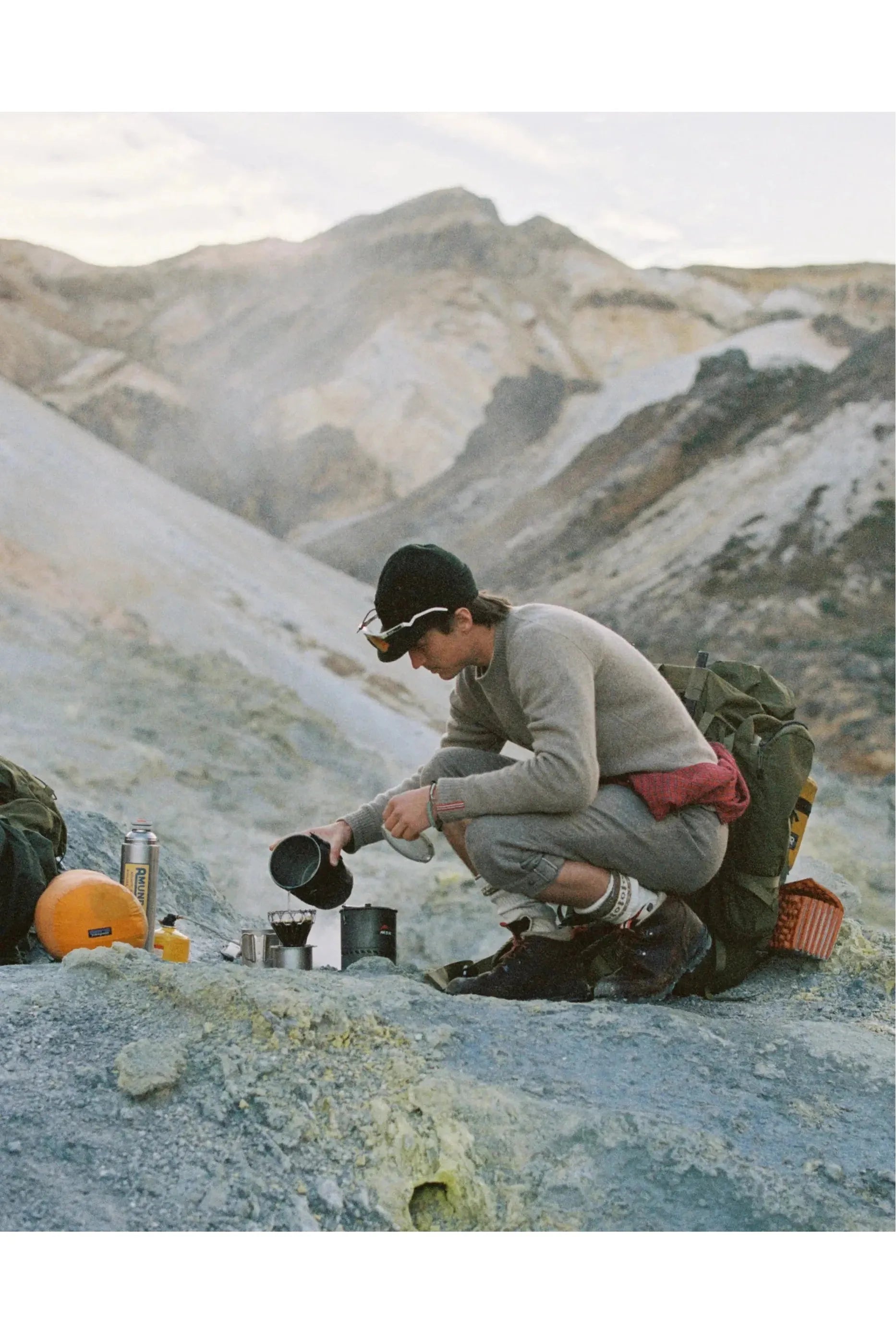 Men's Lodge Sweater  - Huskey Grey - DUNE + SALT