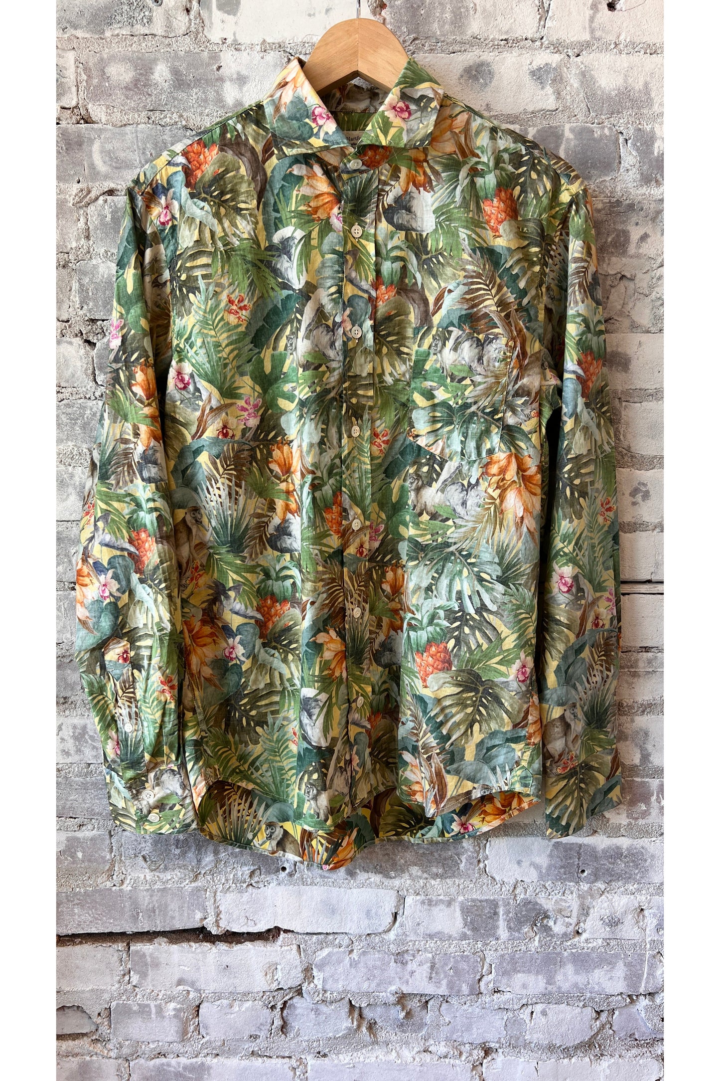 Paul Woven Shirt - Jungle - DUNE + SALT