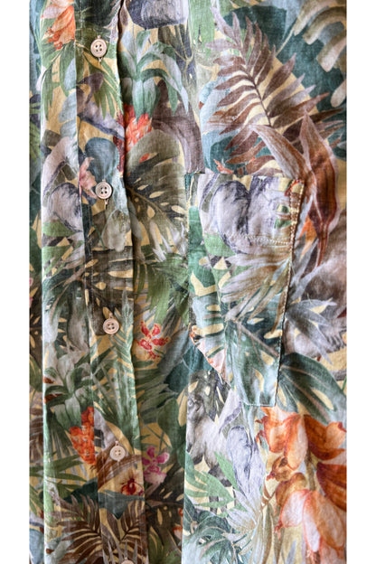 Paul Woven Shirt - Jungle - DUNE + SALT