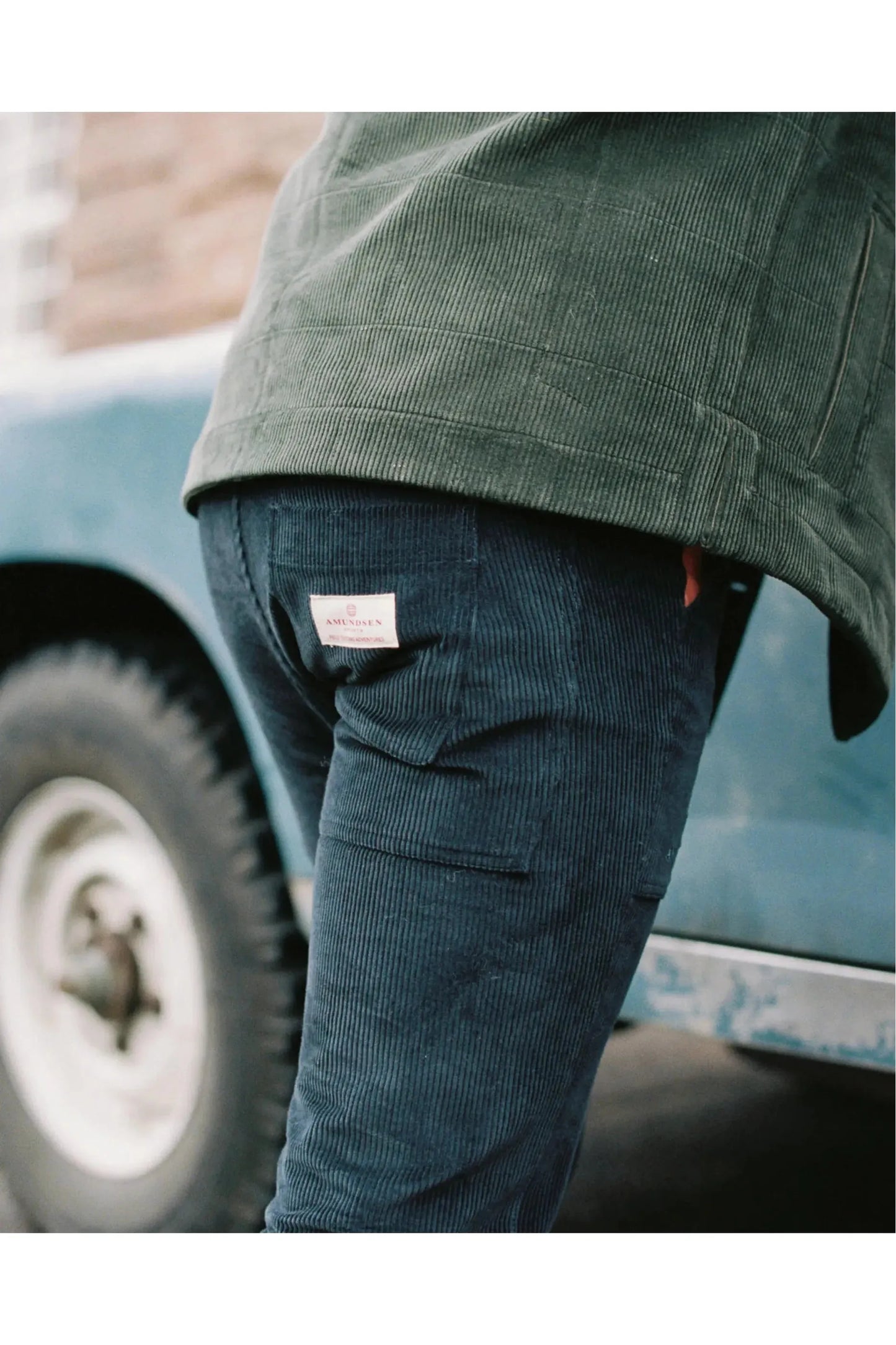 Men's FjordCord 8-Wale Corduroy Slacks - Dark Desert - DUNE + SALT