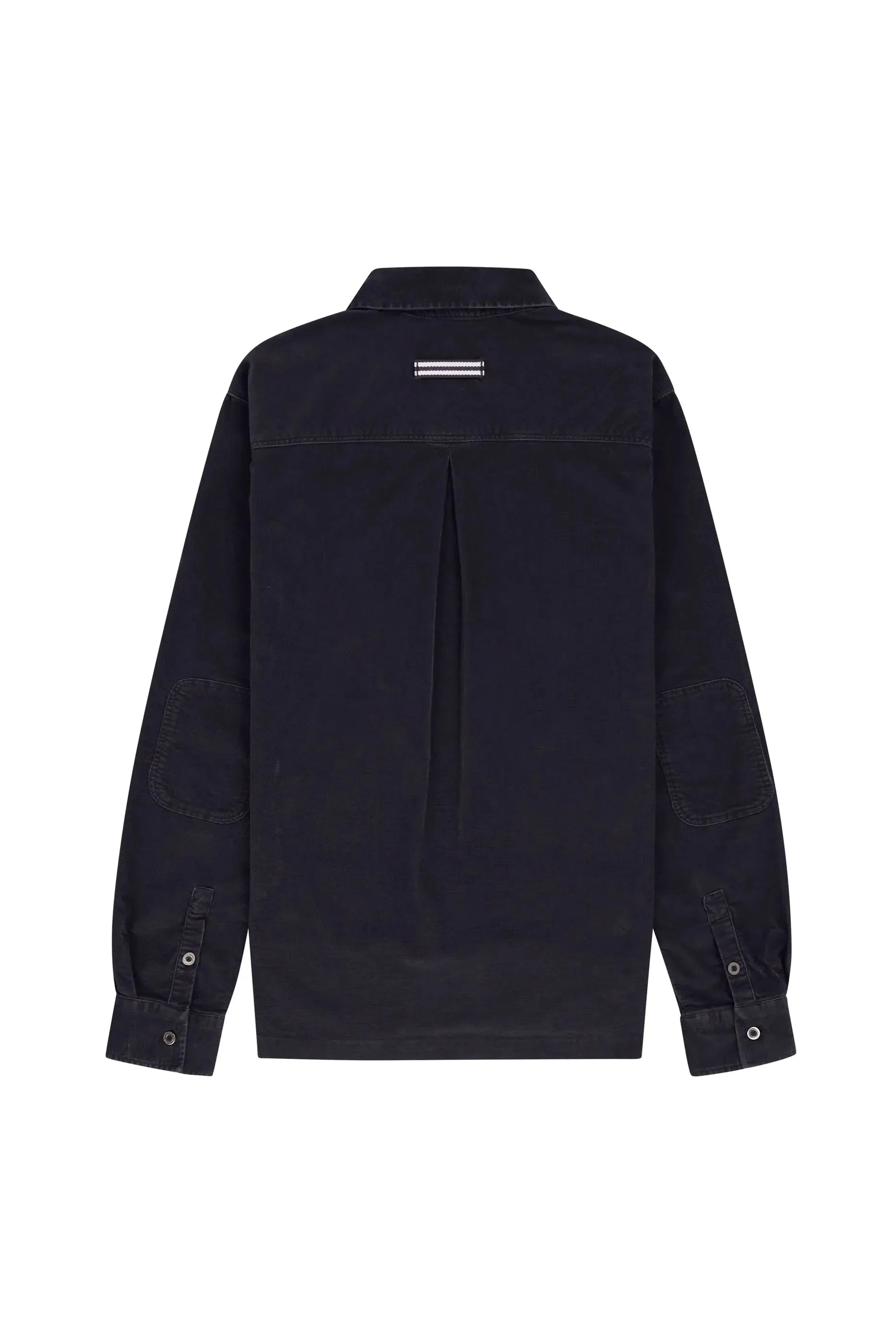Men's Ranger Velvet Half-Zip Shirt - Faded Navy - DUNE + SALT