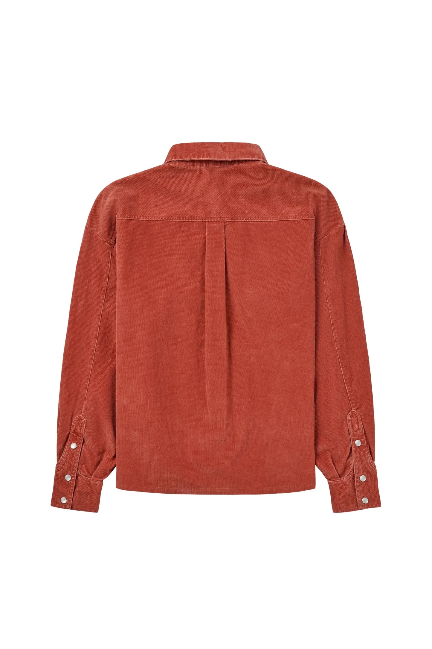 Women's Wild Velvet Shirt - Terra Red - DUNE + SALT