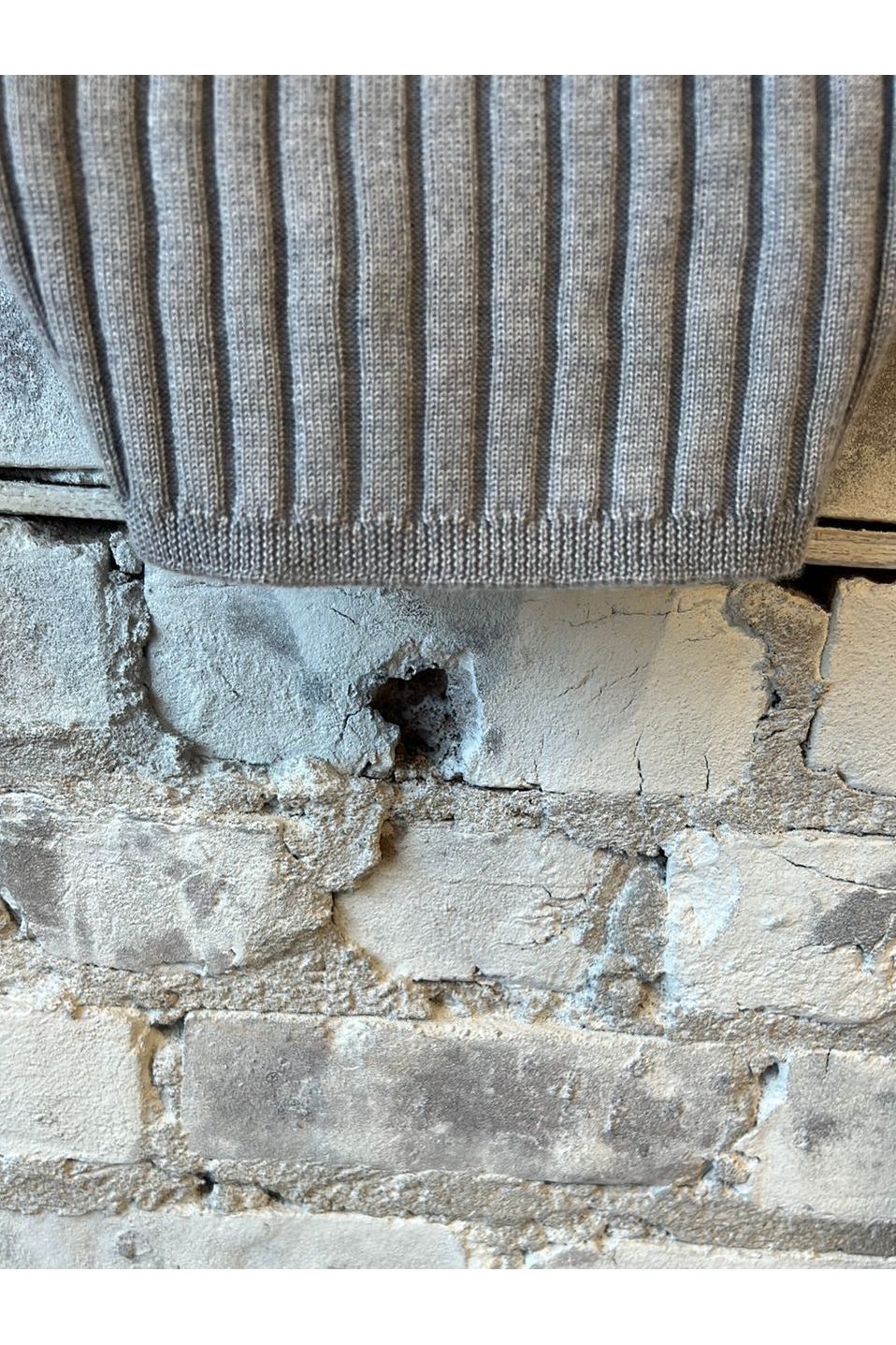 Reveal Silk Cashmere Rib Cami - Heather Grey - DUNE + SALT