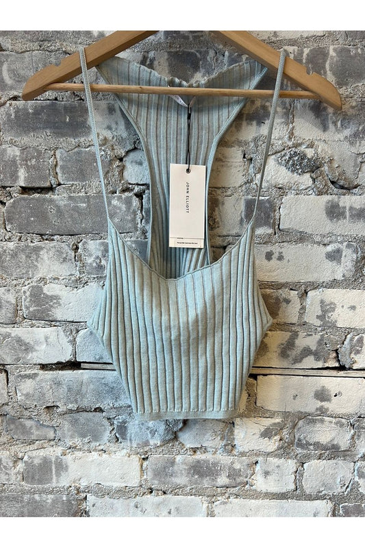 Reveal Silk Cashmere Rib Cami - Sail - DUNE + SALT