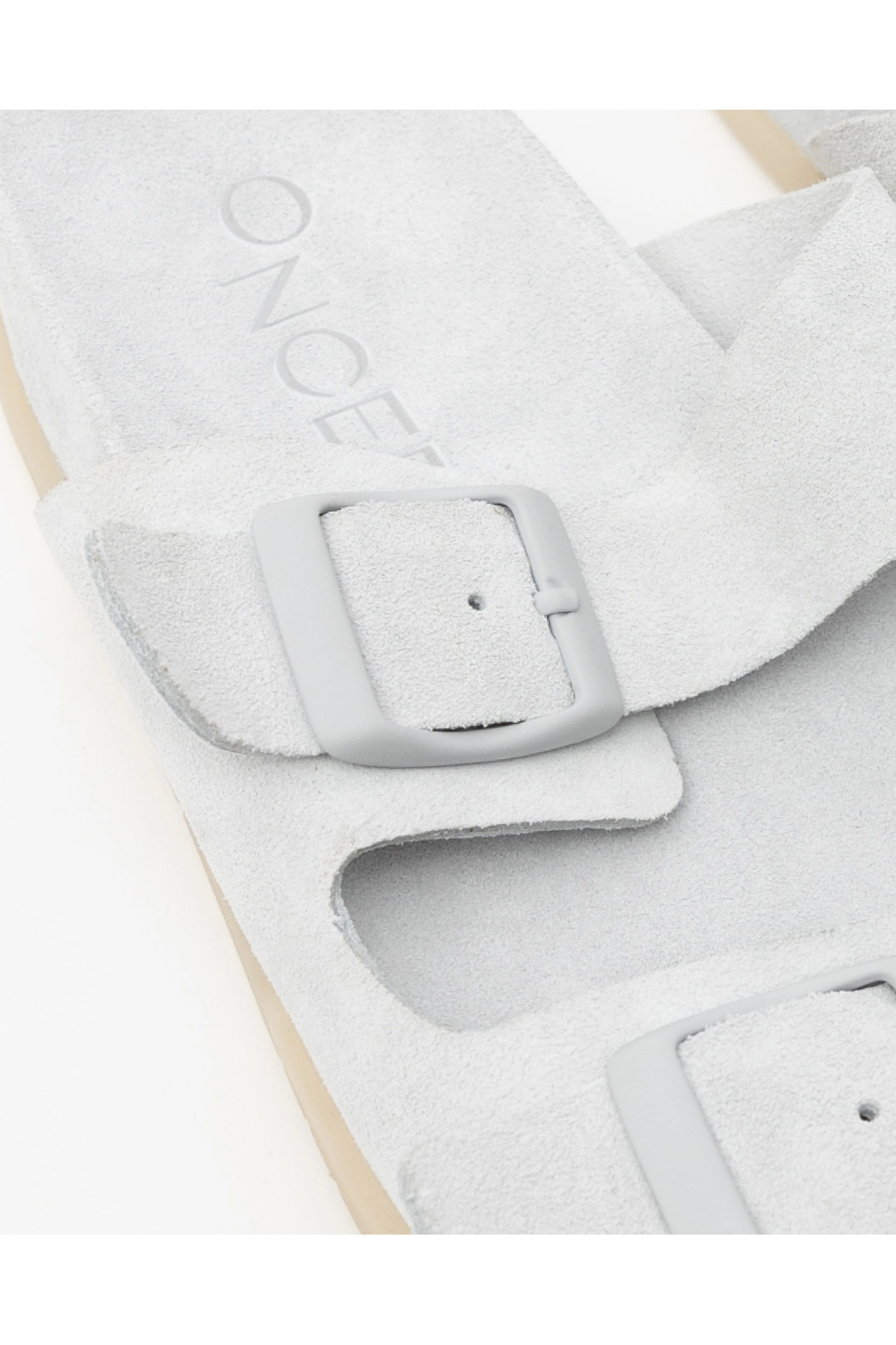 Savannah Hydro-Suede Slide - Ice - DUNE + SALT