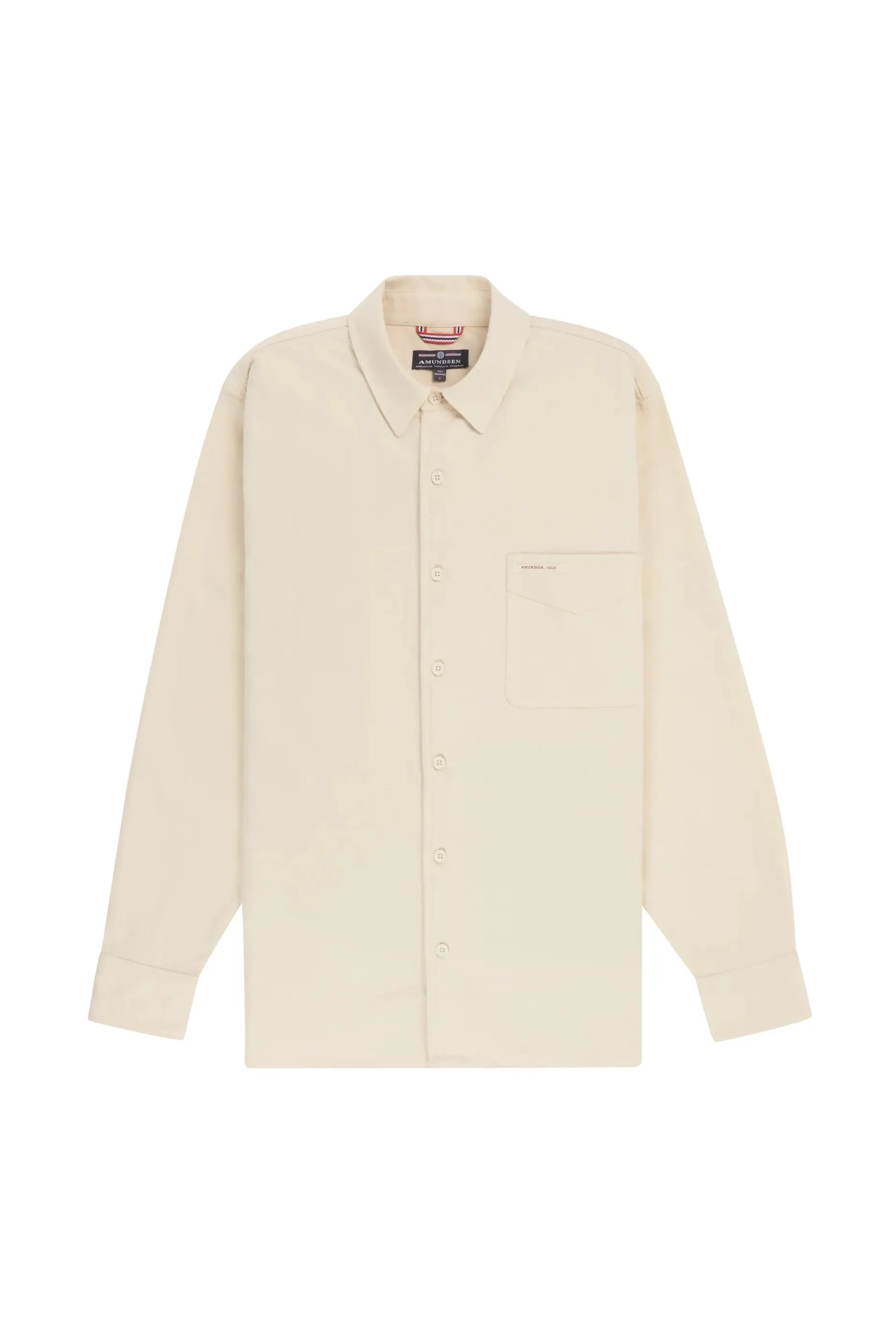 Framheim Men's Flannel Shirt - Oatmeal - DUNE + SALT