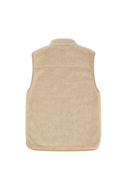 Women's Heroes Wool Fleece Vest - Natural - DUNE + SALT