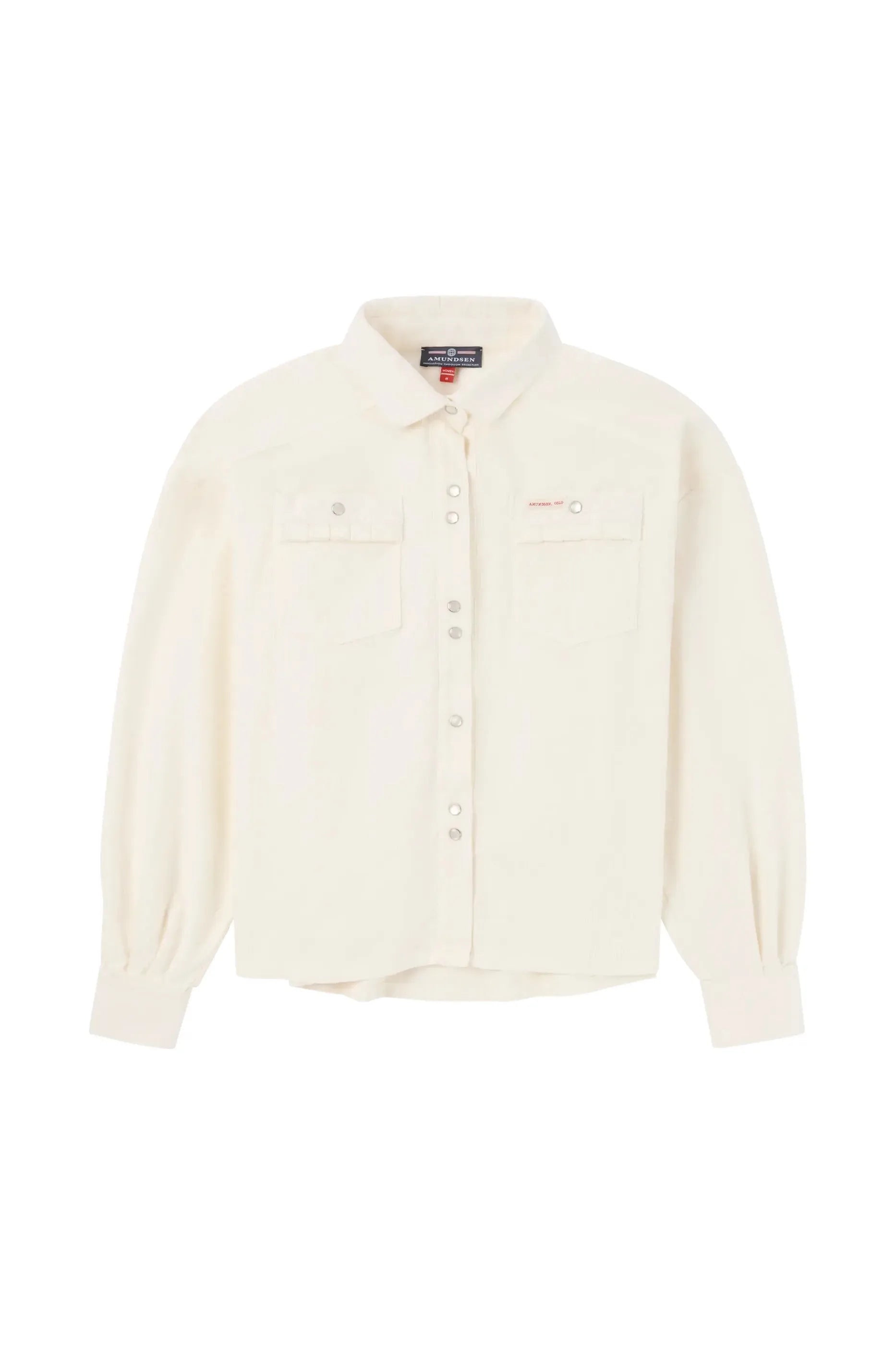 Women's Wild Velvet Shirt - White - DUNE + SALT