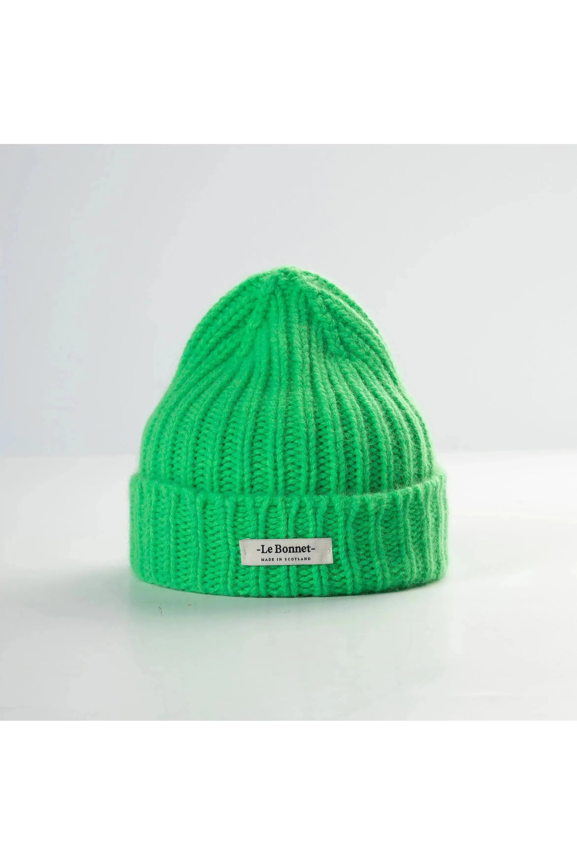 Le Bonnet Logo Beanie - Neon Green - DUNE + SALT