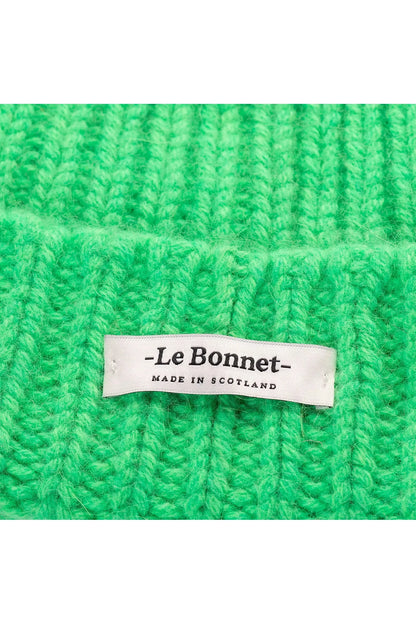 Le Bonnet Logo Beanie - Neon Green - DUNE + SALT