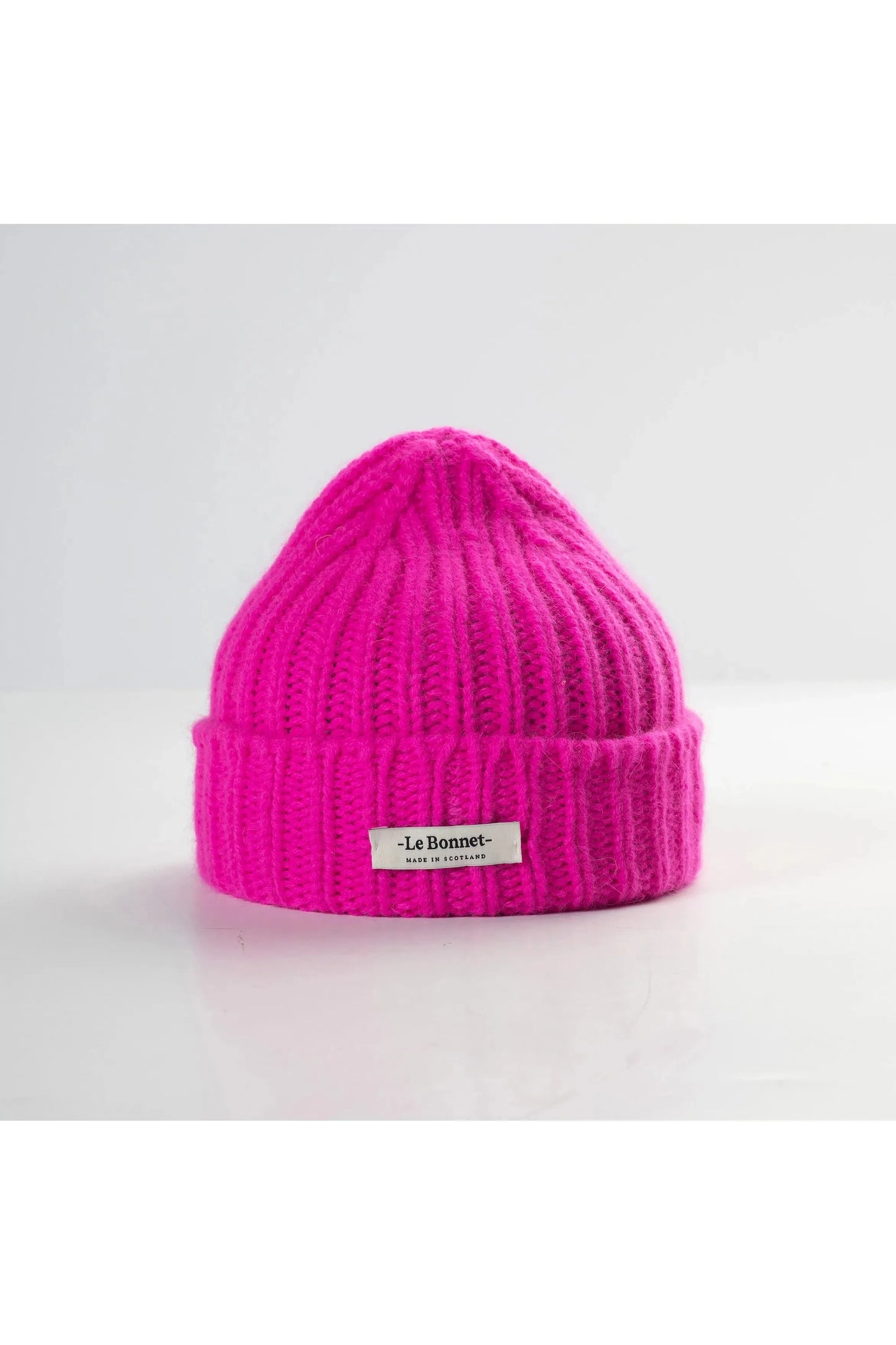 Le Bonnet Logo Beanie - Poppy Pink - DUNE + SALT