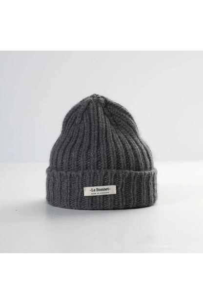Le Bonnet Logo Beanie - Slate Grey - DUNE + SALT