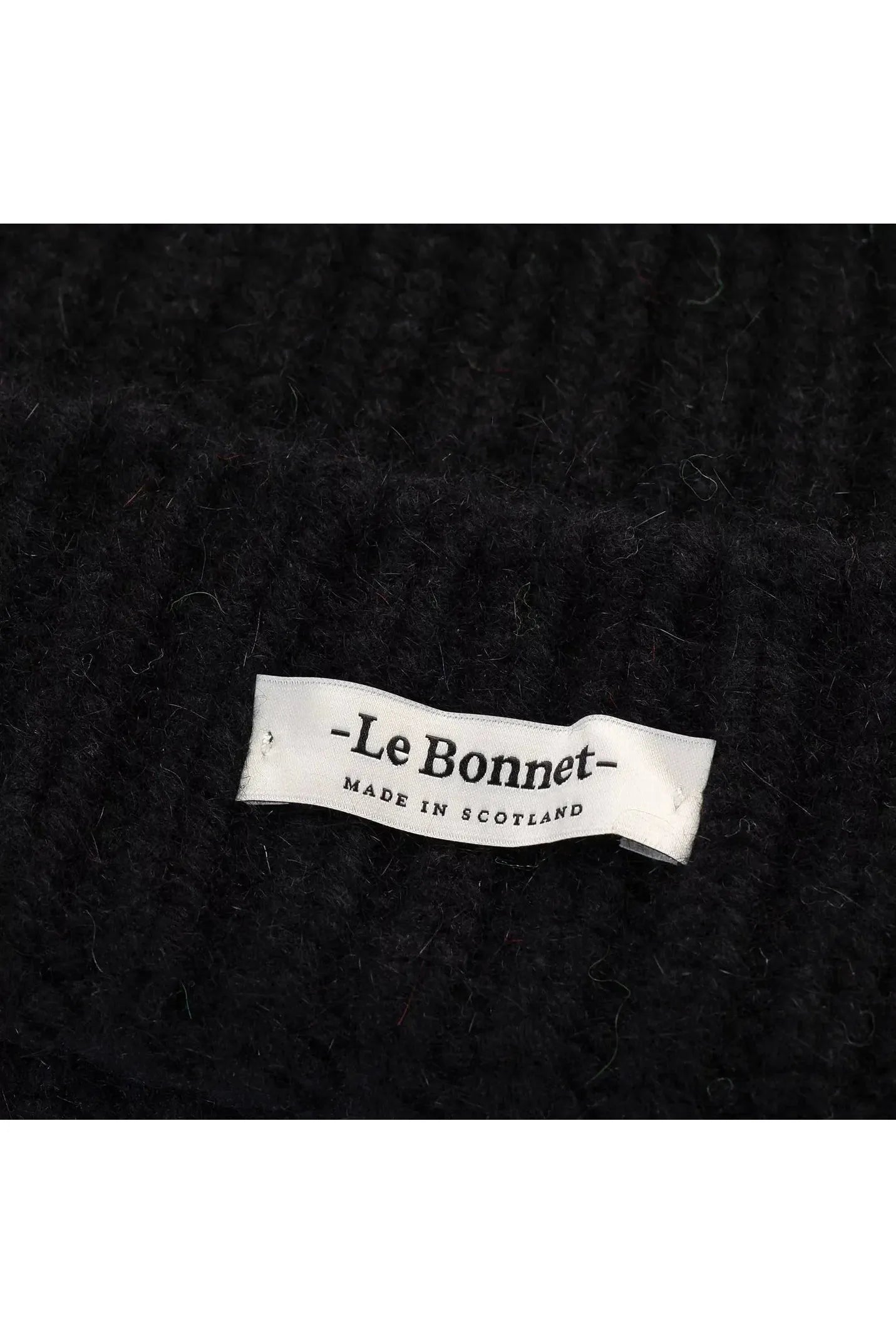 Le Bonnet Logo Beanie - Onyx - DUNE + SALT