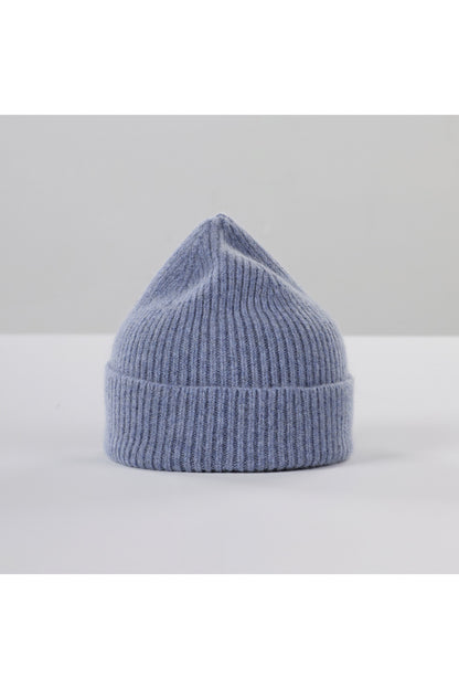 Wool Beanie - Washed Denim - DUNE + SALT