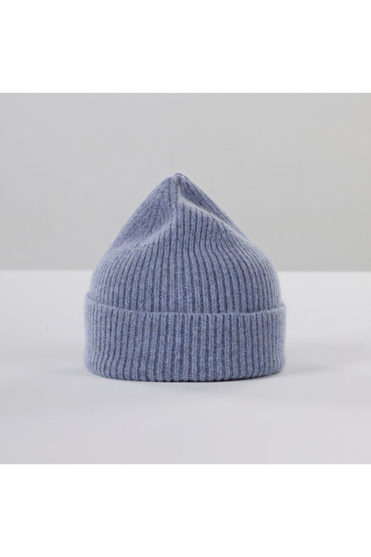 Wool Beanie - Washed Denim - DUNE + SALT
