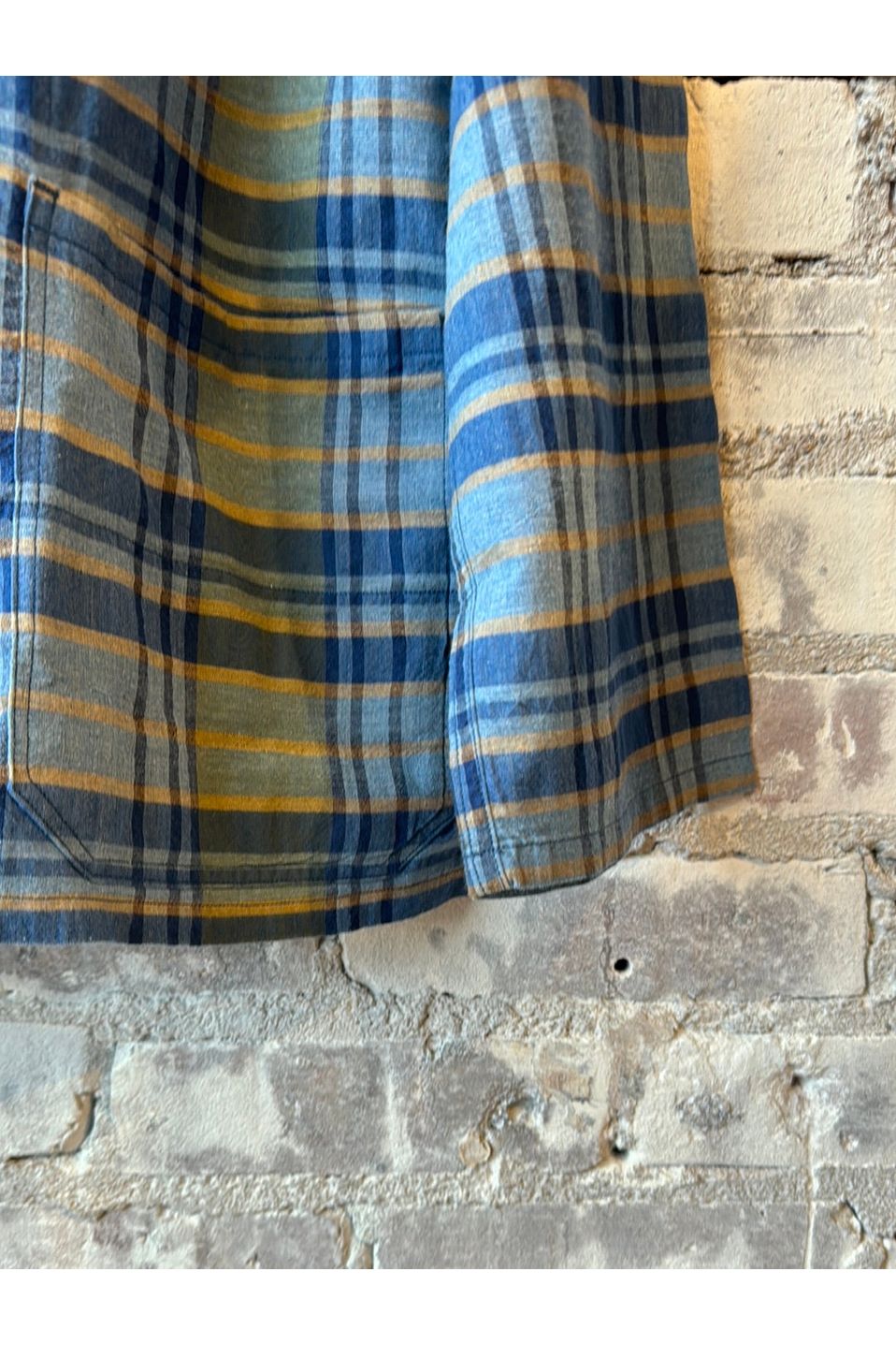 Light Shirt Jacket - Navy/Yellow/Sky Blue - DUNE + SALT