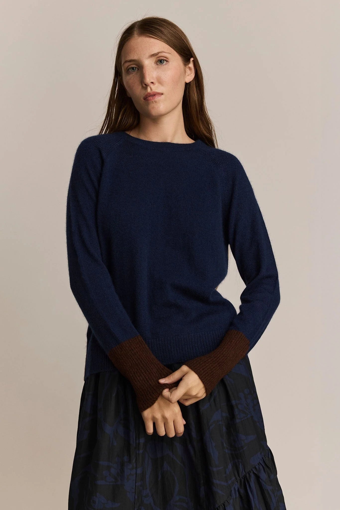 Brighton Pullover - Sapphire Combo