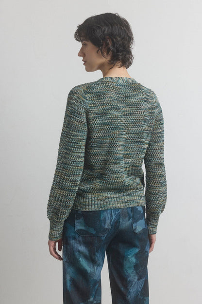 Morgan Cardigan - Green Combo