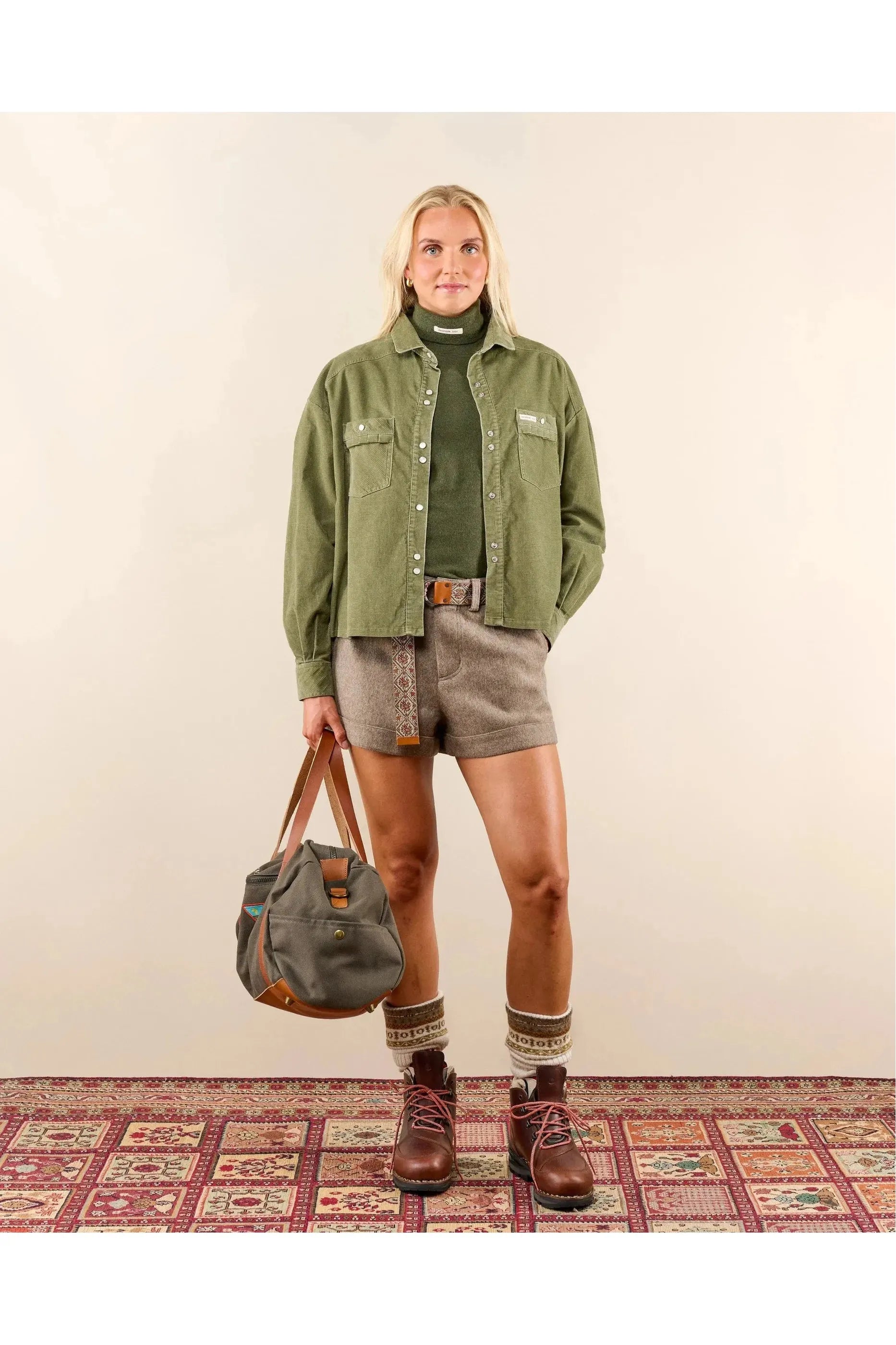 Women's Wild Velvet Shirt - White - DUNE + SALT