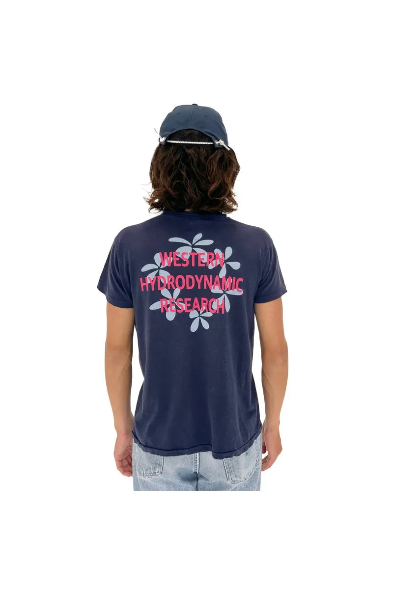 Plumeira Tee - Navy - DUNE + SALT