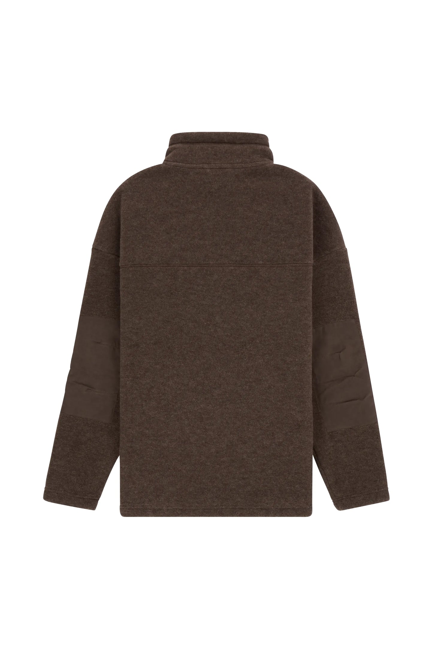 Men's V-Bond Waxed Fleece - Cowboy/Brown - DUNE + SALT
